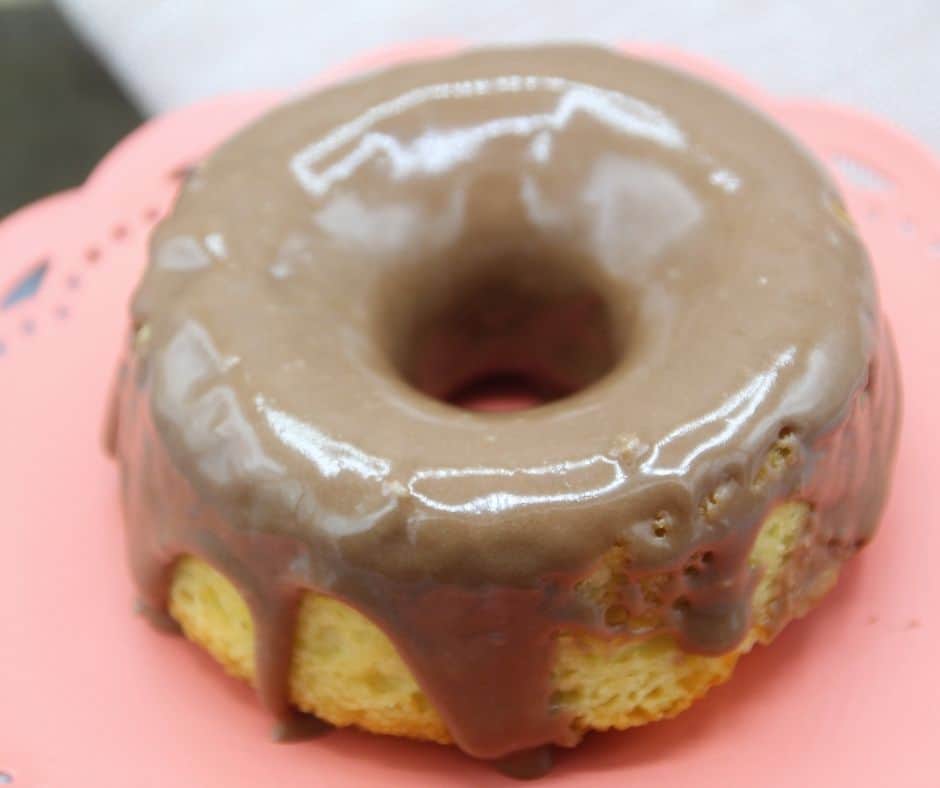 Donut Glazed With Chocolate