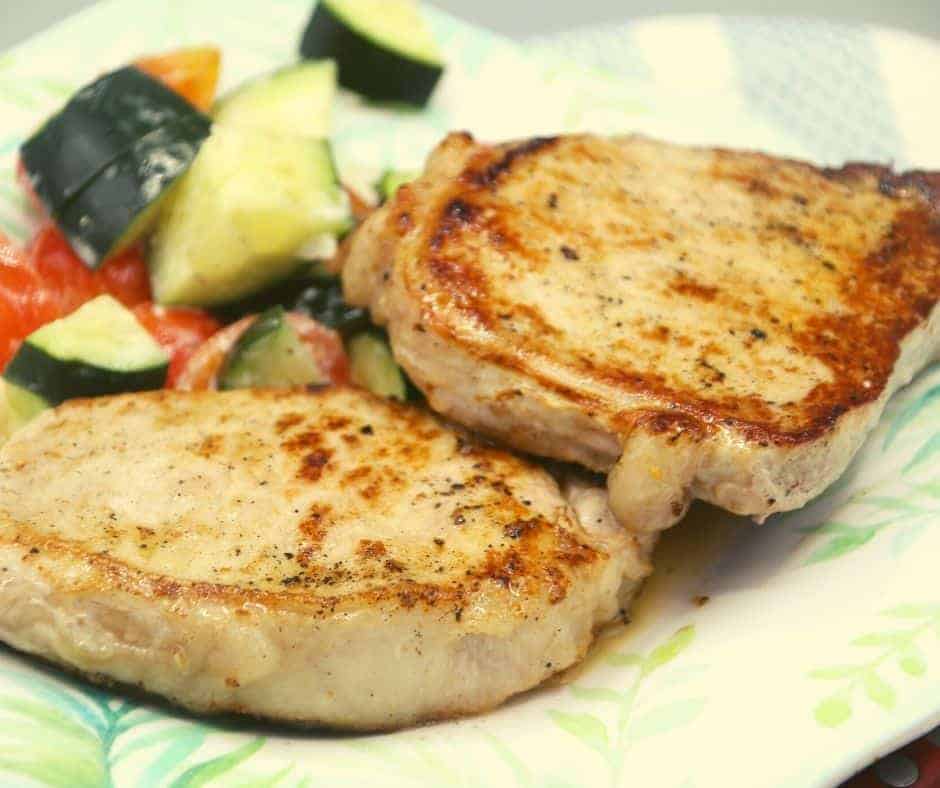 Perfect Grilled Pork Chops on a Blackstone Grill-image