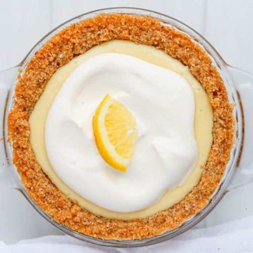 Air Fryer Lemon Pie - Fork To Spoon