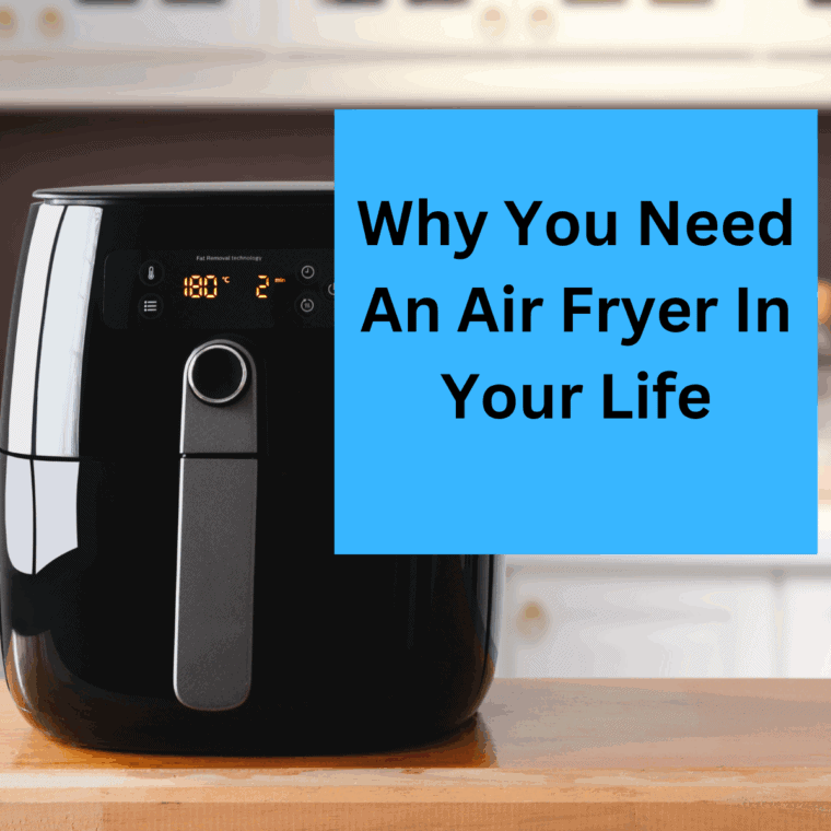 An air fryer cooking crispy golden fries, showcasing healthy and convenient cooking benefits.