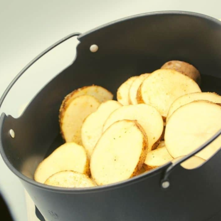 Air Fryer Irish Potato Nachos