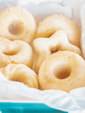 air fryer sour cream donuts