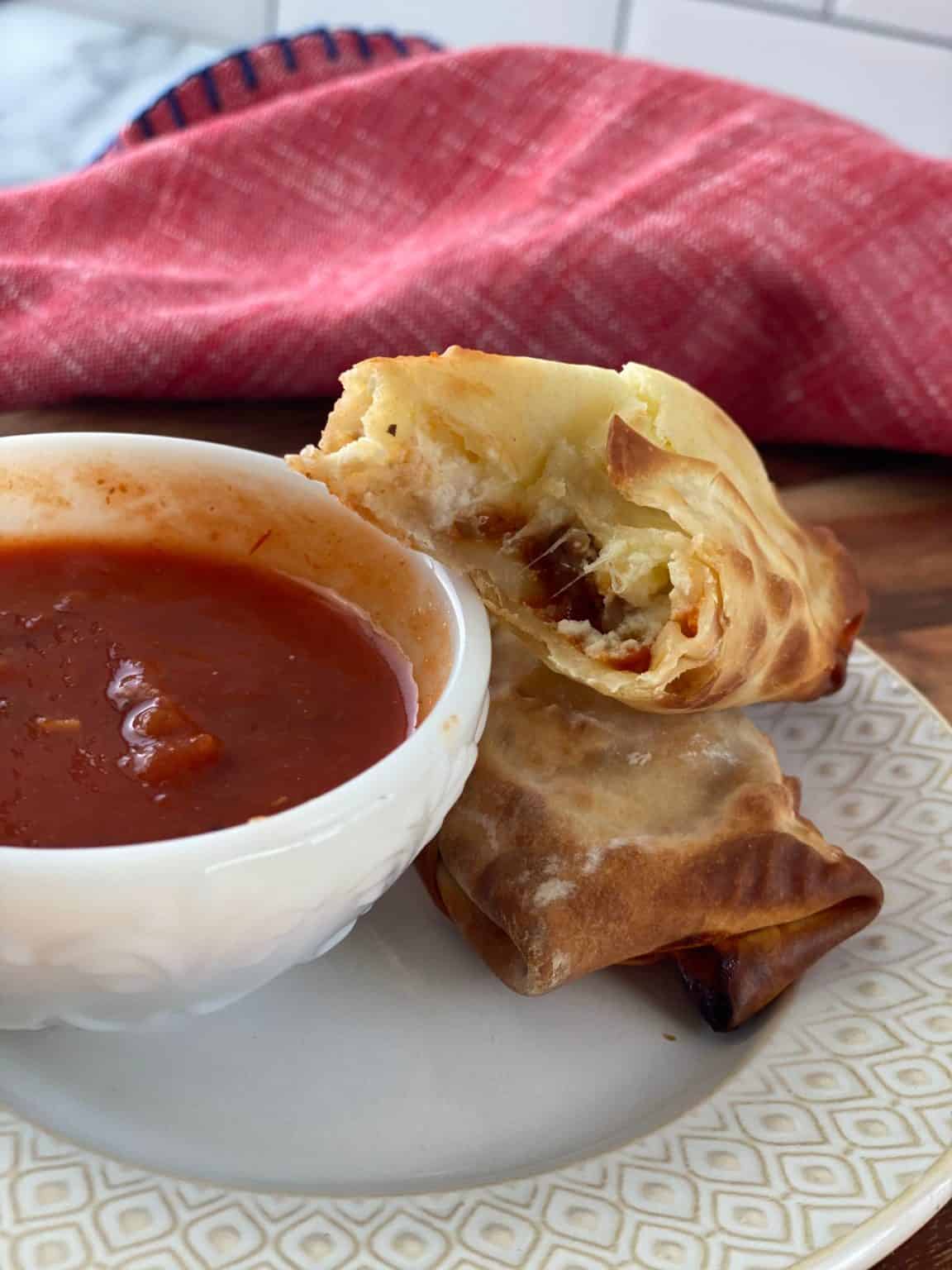 Air Fryer Lasagna Egg Rolls Fork To Spoon
