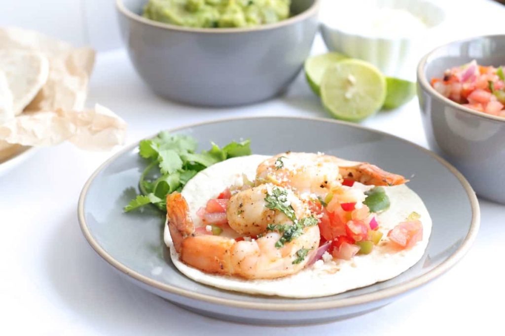 Air Fryer Shrimp Fajitas