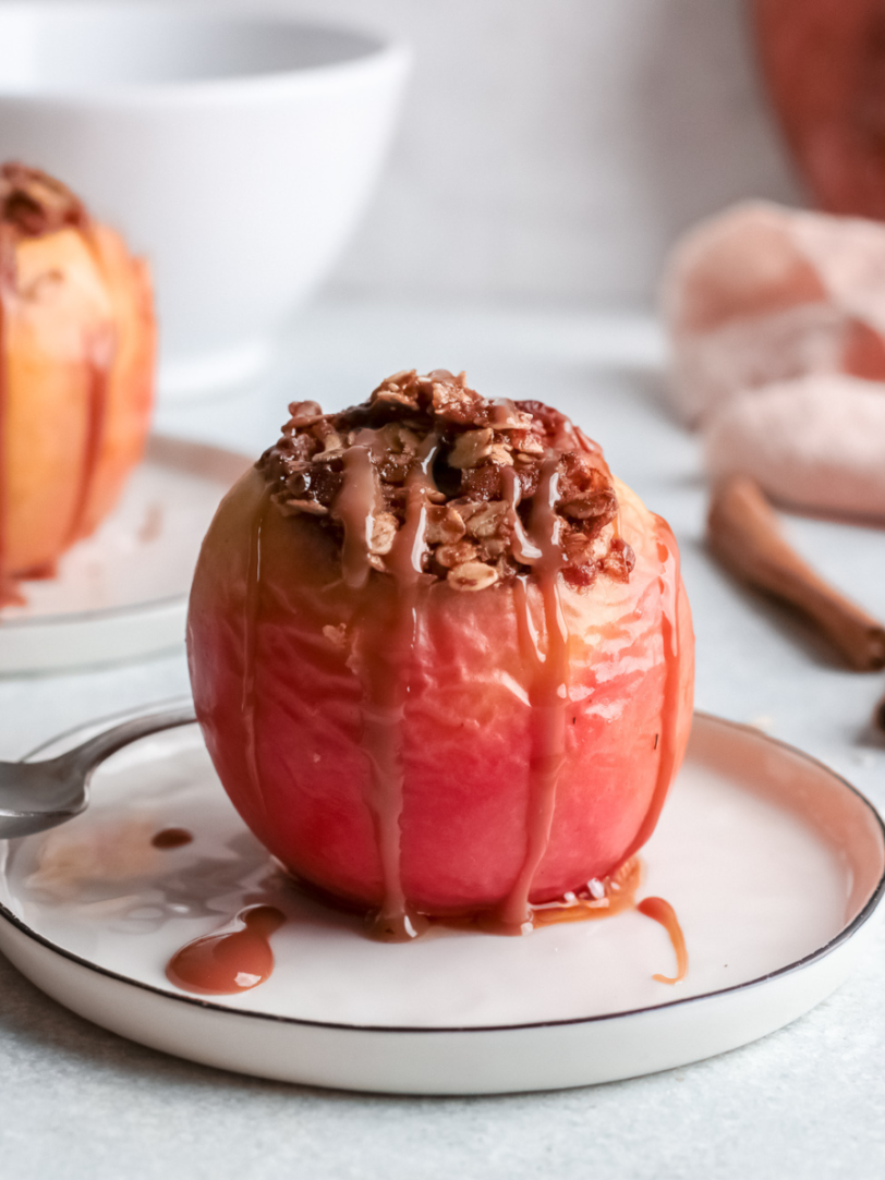 Air Fryer Apple Crisp for Two - Fork To Spoon