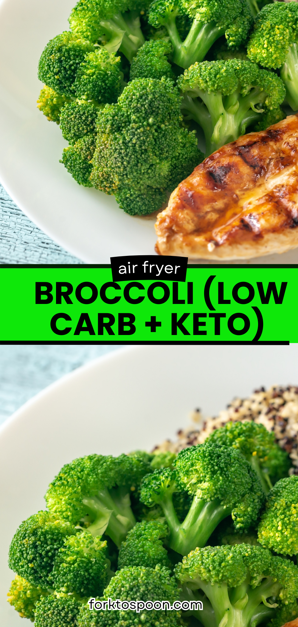 Air Fryer Broccoli (Low Carb + Keto)