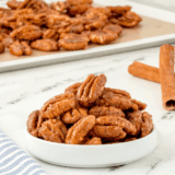 Air Fryer Candied Pecans