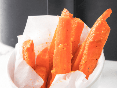 Air Fryer Carrot Fries (Kid-Friendly Veggie Side Dish!) - High