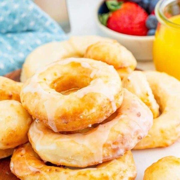 Air Fryer Copycat Krispy Kreme Donuts Fork To Spoon