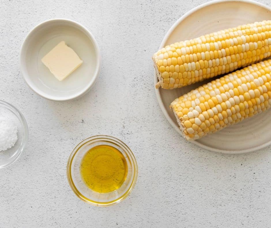 What You Need For Corn on the Cob in the Air Fryer