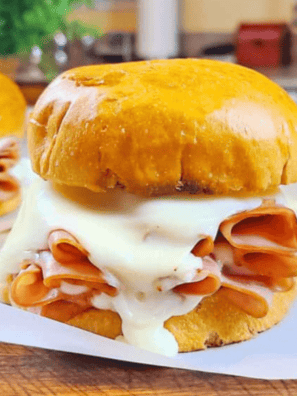 Air Fryer Hardee’s Big Hot Ham N' Cheese (6)