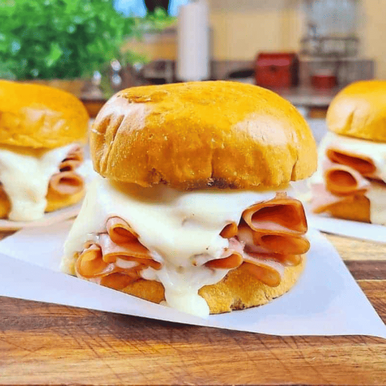 Air Fryer Hardee’s Big Hot Ham N' Cheese