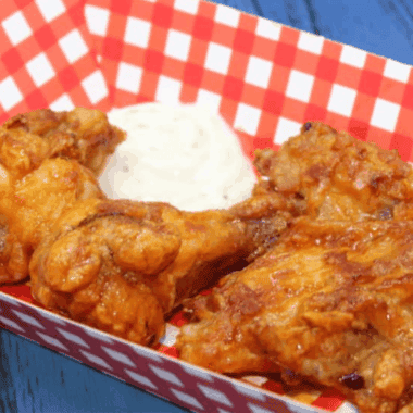 Hooter’s Air Fryer Chicken Wings Copycat