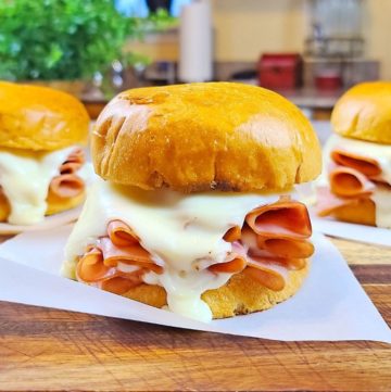 Air Fryer Hardee’s Big Hot Ham N' Cheese - Fork To Spoon