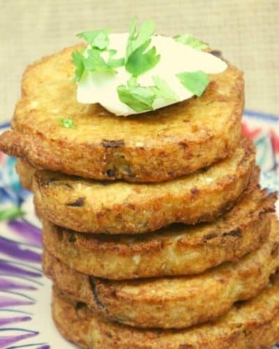 Air Fryer Trader Joe's Cauliflower Pancakes