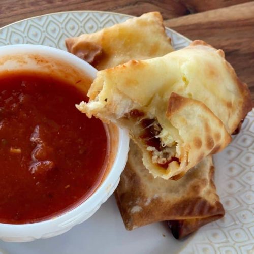 Air Fryer Lasagna Egg Rolls Fork To Spoon