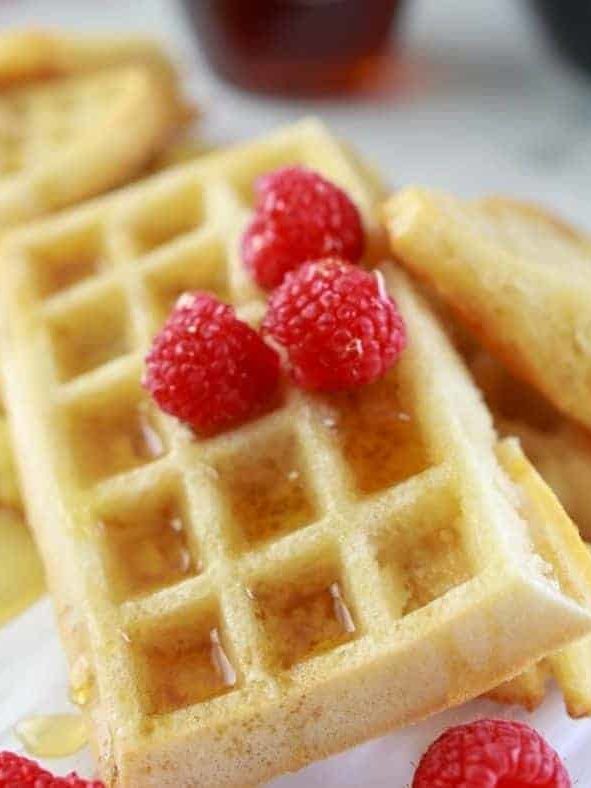 Air Fryer Kodiak Cake Waffles Fork To Spoon