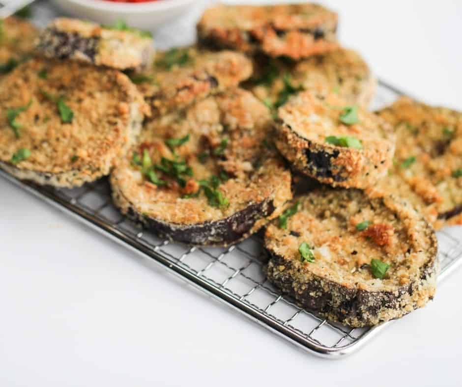 How To Make Air Fryer Breaded Eggplant