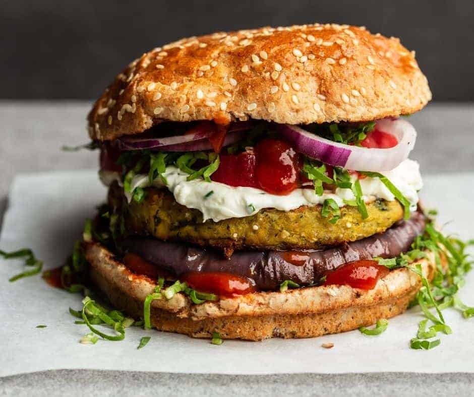 Air Fryer Frozen Veggie Burgers Fork To Spoon