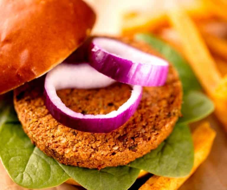 Air Fryer Frozen Veggie Burgers Fork To Spoon
