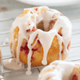 Air Fryer Raspberry Lemon Donuts
