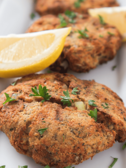 Air Fryer Frozen Salmon Patties - Fork To Spoon