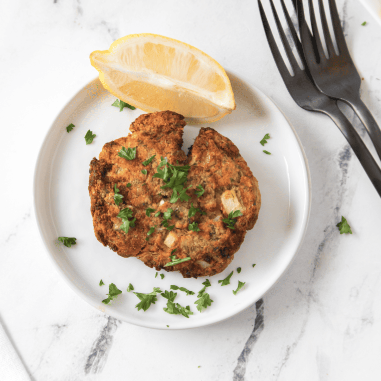 Air Fryer Frozen Salmon Patties - Fork To Spoon