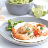 Easy Air Fryer Shrimp Fajitas