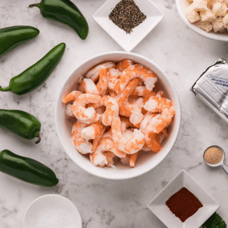 Ingredients needed for Bojangles Bo Sauce on kitchen table.