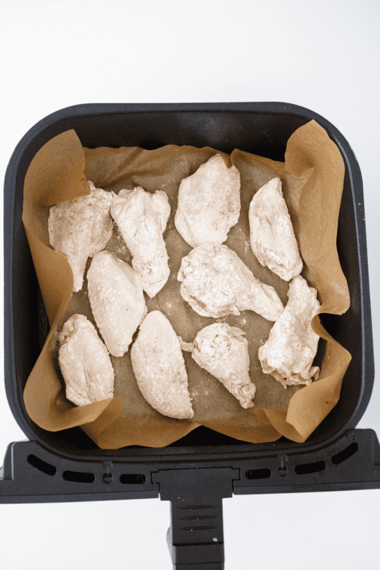 Cooking chicken wings until golden and crispy in air fryer, oven, or skillet