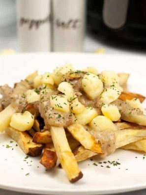 Air Fryer Easy Poutine French Fries