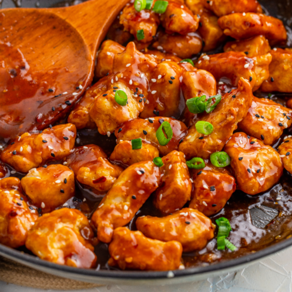 Easy Air Fryer General Tso Chicken - Fork To Spoon