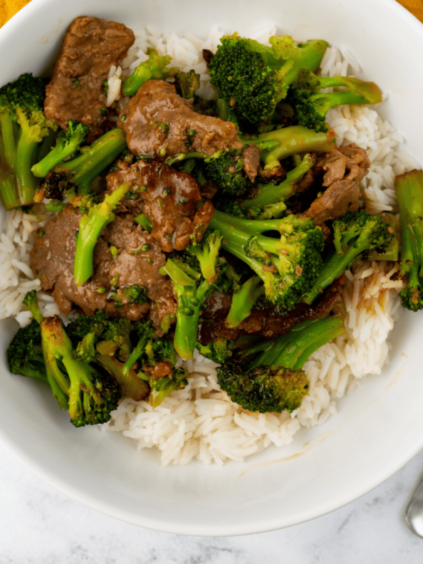 Air Fryer Beef and Broccoli - Fork To Spoon