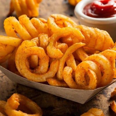 Air Fryer Frozen Curly Fries