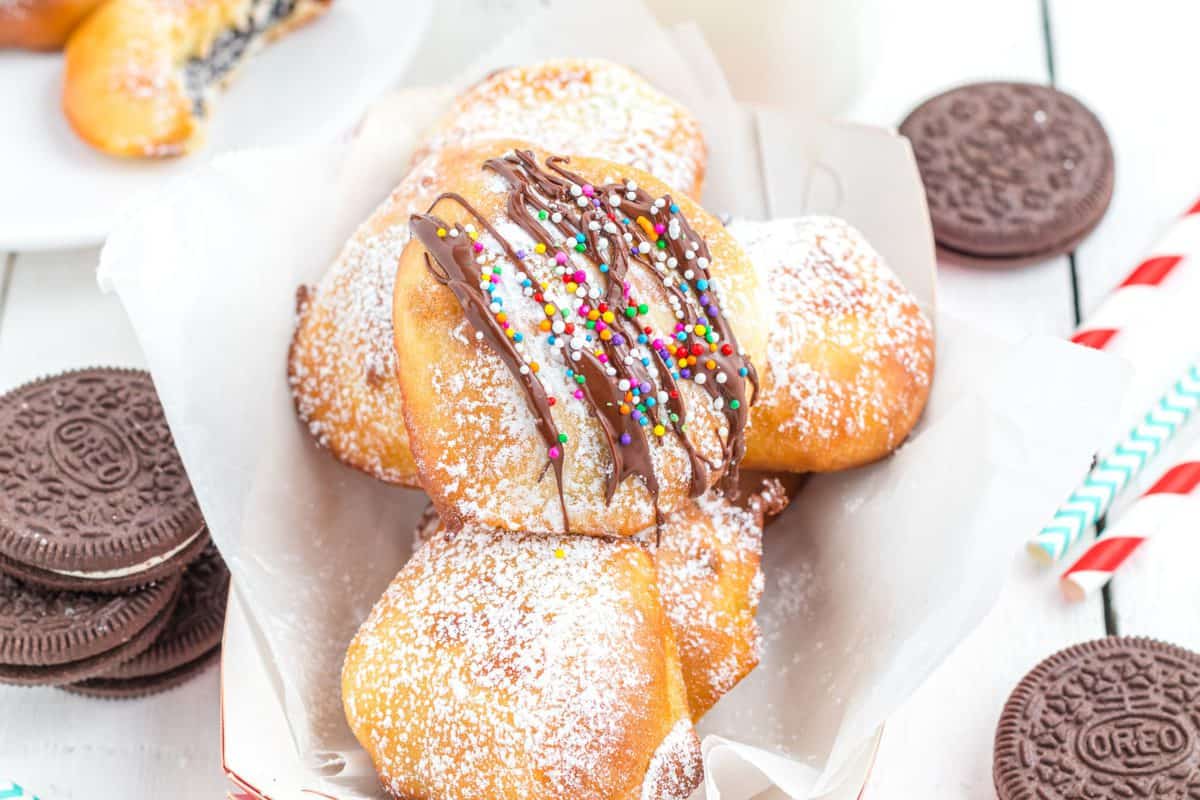 Air Fryer Pancake Batter Oreos Fork To Spoon