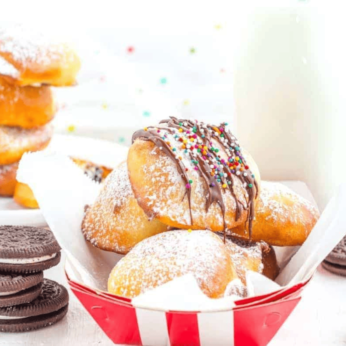 Air Fryer Pancake Batter Oreos Fork To Spoon