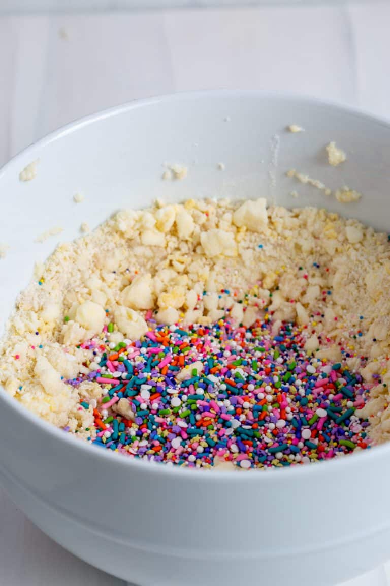 Air Fryer Confetti Cookies - Fork To Spoon