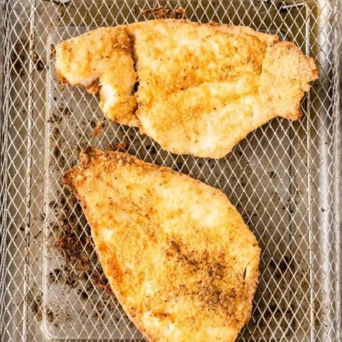 Air Fryer Flounder Fish Fork To Spoon