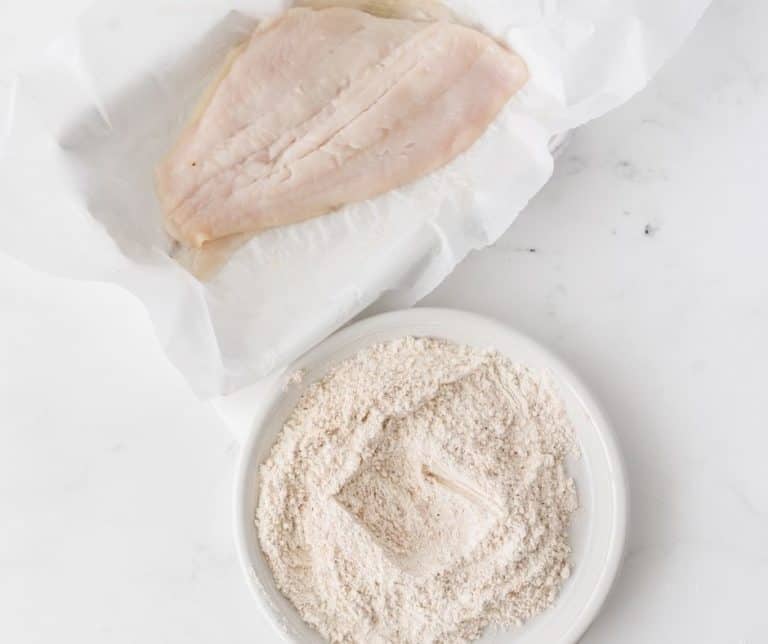 Air Fryer Flounder Fish Fork To Spoon