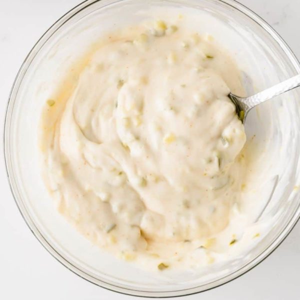 Copycat Popeyes Tartar Sauce Fork To Spoon