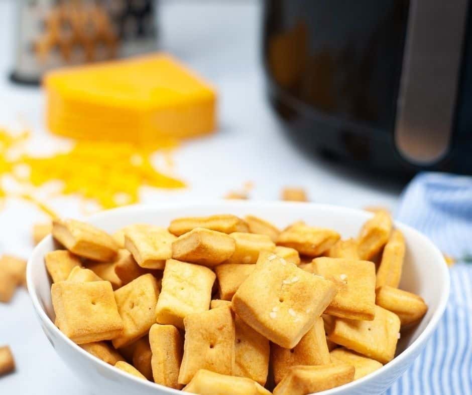 Homemade Cheez Its