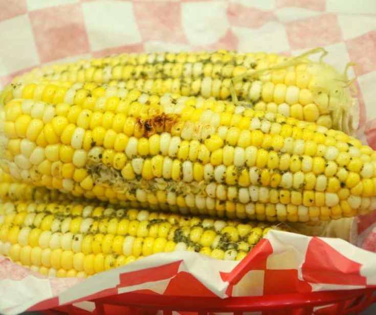 Air Fryer Grilled Corn