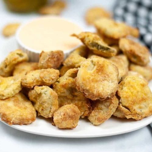 Air Fryer Cajun Fried Pickles - Fork To Spoon