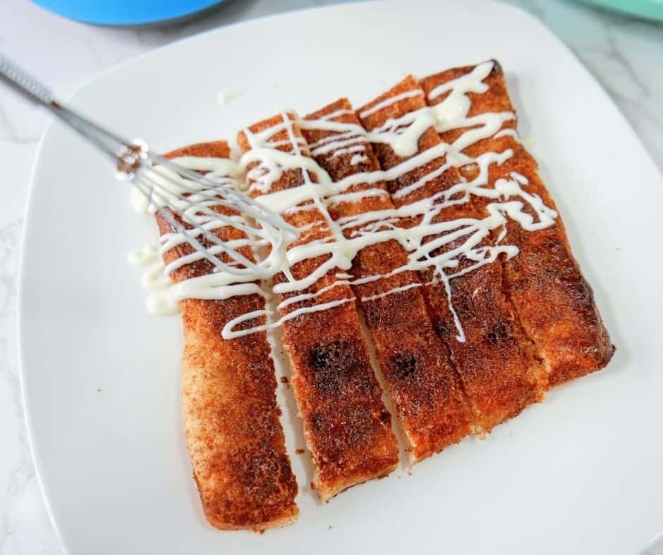 How To Make Air Fryer Copycat Pizza Hut Cinnamon Sticks