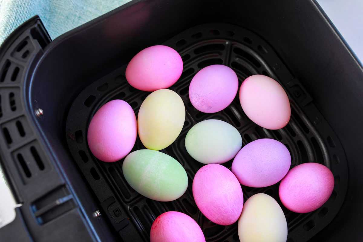 Air Fryer Easter Eggs Fork To Spoon