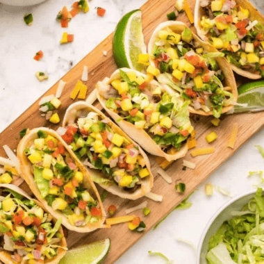 Air Fryer Taco Boats