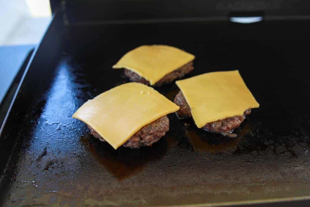 cheese on burgers