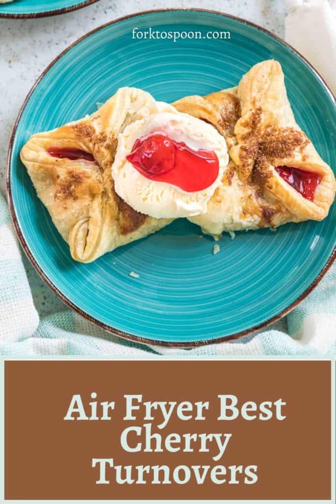 Air Fryer Best Cherry Turnovers