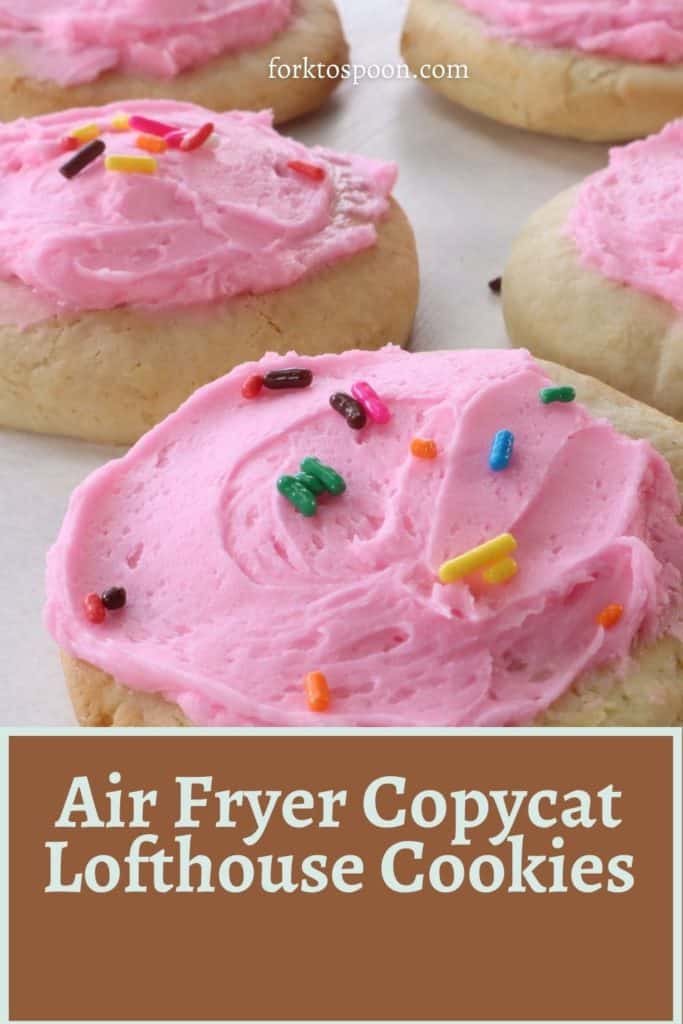 Air Fryer Copycat Lofthouse Cookies