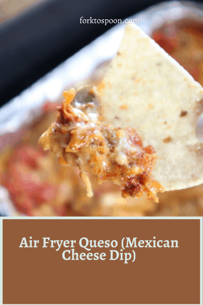 Air Fryer Queso (Mexican Cheese Dip)